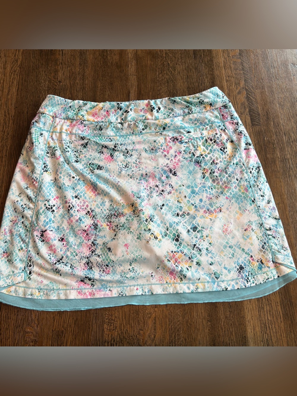 EPNY Mermaid Scale Skort Golf Tennis Pickelball Active Country Club - Size M